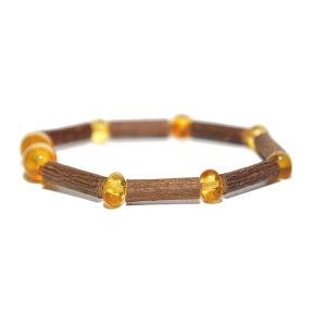 pulsera bebé barroco limon, Hazelwood 14 cms.