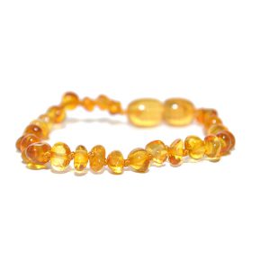 pulsera bebé barroco Miel 14 cms.