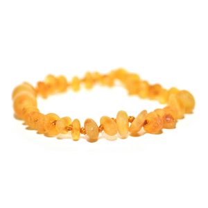 pulsera bebé sin pulir limon 14 cms.