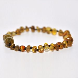 pulsera niño barroco olivo 16 cms.