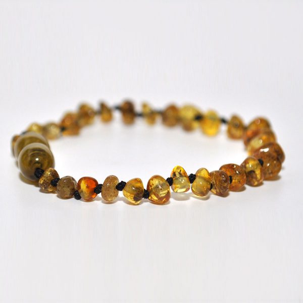 pulsera niño barroco olivo 16 cms.