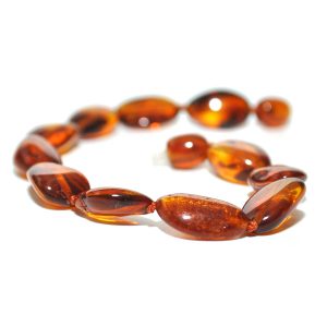 pulsera adulto Beans cognac 19 cms.
