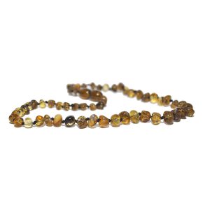 collar bebé barroco olivo 32 cms.