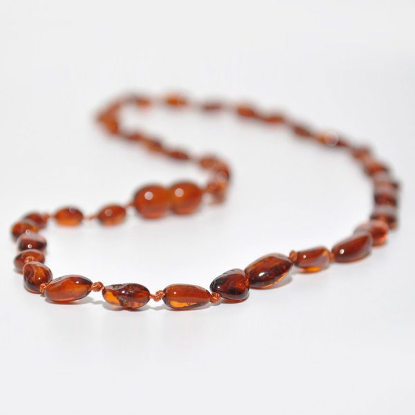 collar niño Beans cognac 38 cms.