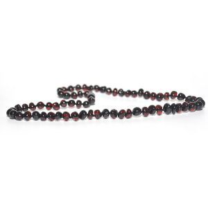 collar adulto barroco cherry 45 cms.