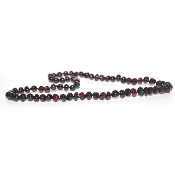 collar adulto barroco cherry 45 cms.