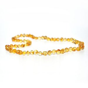 collar adulto barroco limon 45 cms.