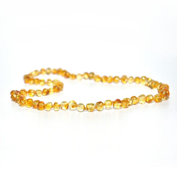 collar adulto barroco limon 45 cms.