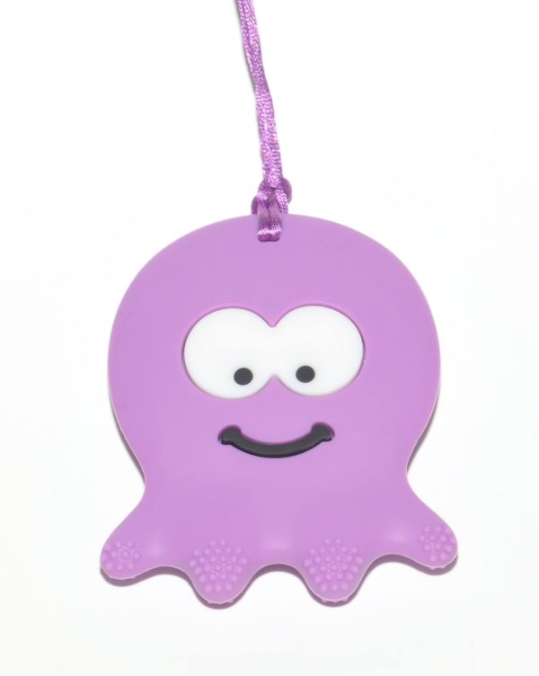 Mordedor pulpo morado